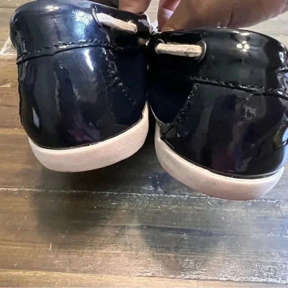 Cole Haan Nantucket Camp Patent Blue Penny Loafers Slip On Shoes Moccasins 9 - Picture 4 of 8